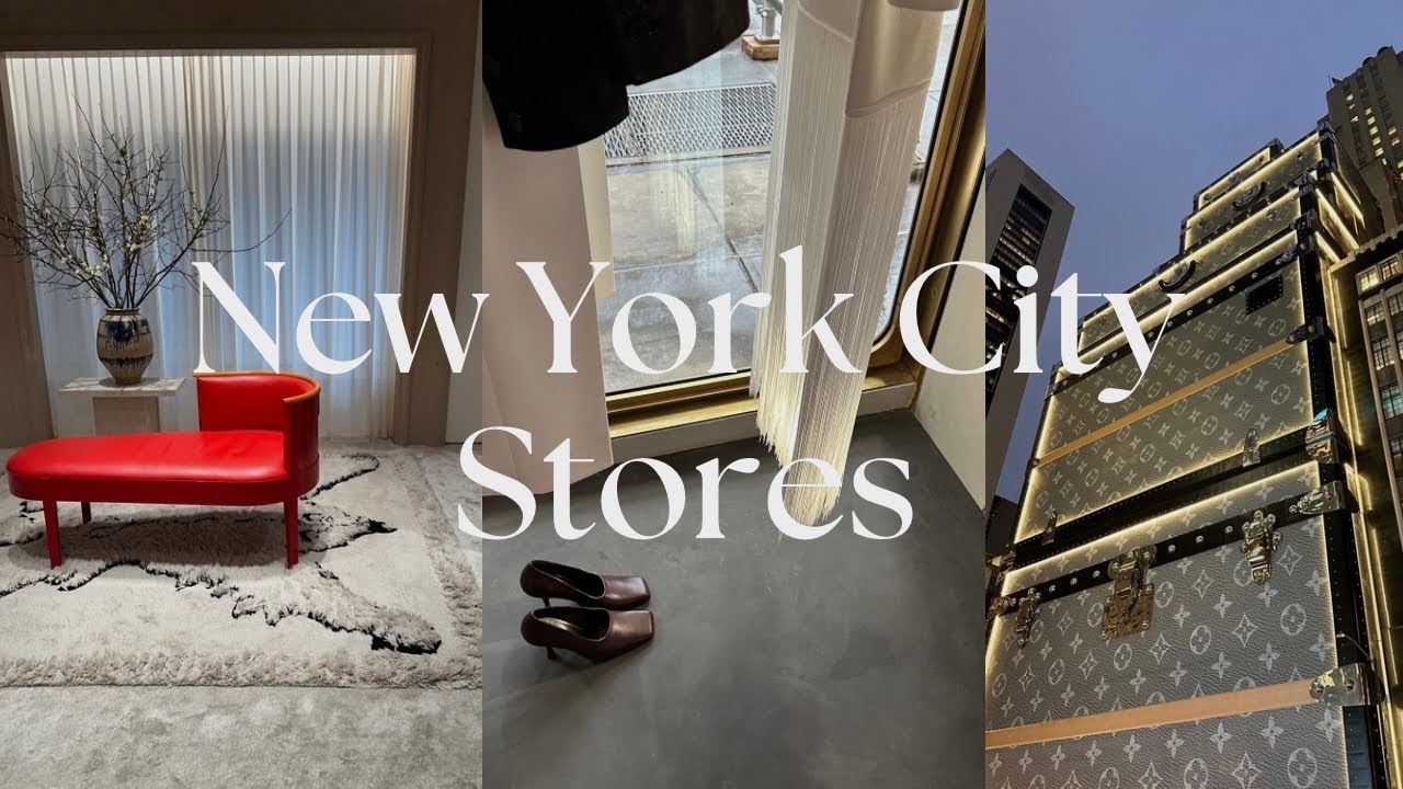 NYC’s Best Luxury Stores for Chic & Minimalist Fashion | Toteme, Louis Vuitton, Khaite