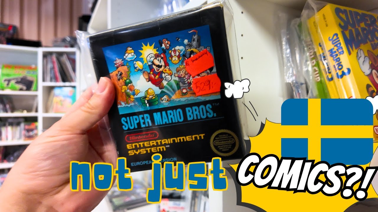 Game Hunting in Sweden: The Comic Book Store That Blew My Mind!