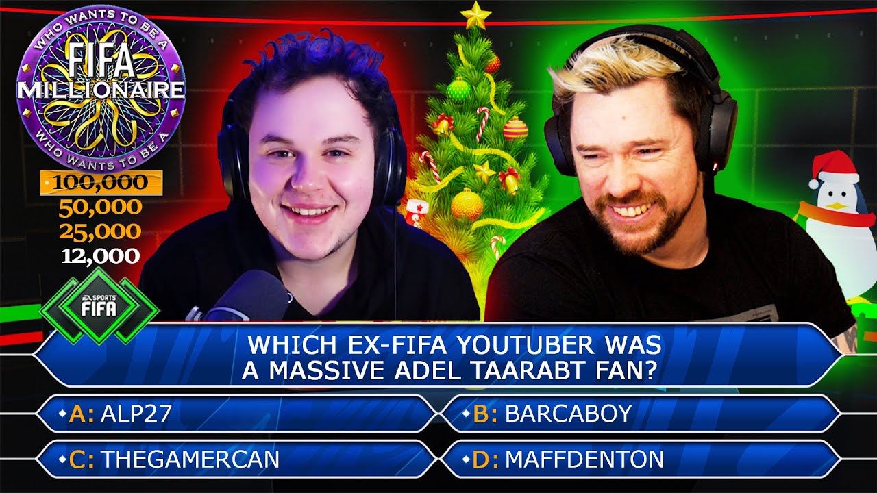 WHO WANTS TO BE A FIFA MILLIONAIRE @NepentheZ & Richard Buckley