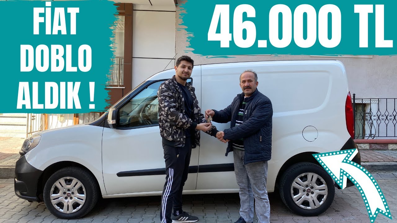 46.000 TL FİAT DOBLO ALDIK !