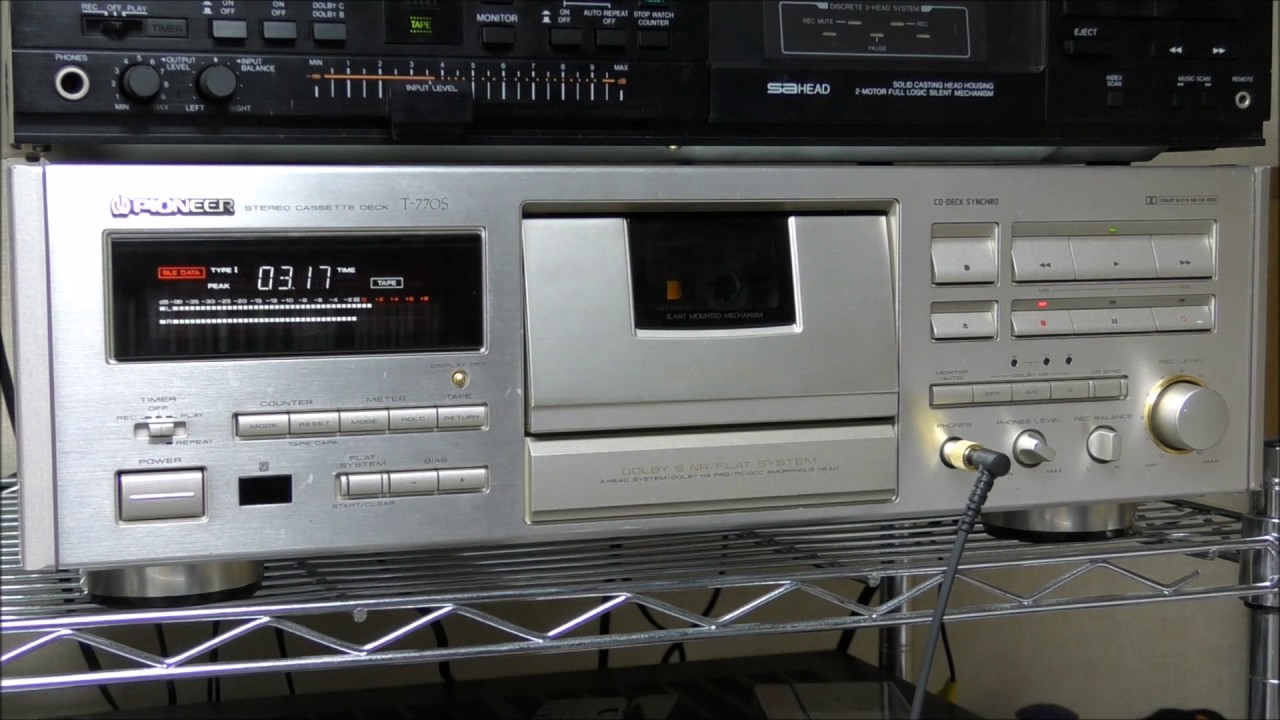 PIONEER　T-770S　鳥の詩