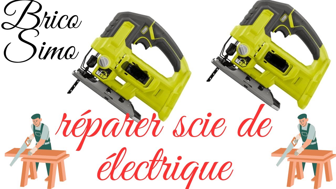 Comment Bricoles Scie &Eacute;lectrique    كيف تصلح المنشار الكهربائي بنفسك
