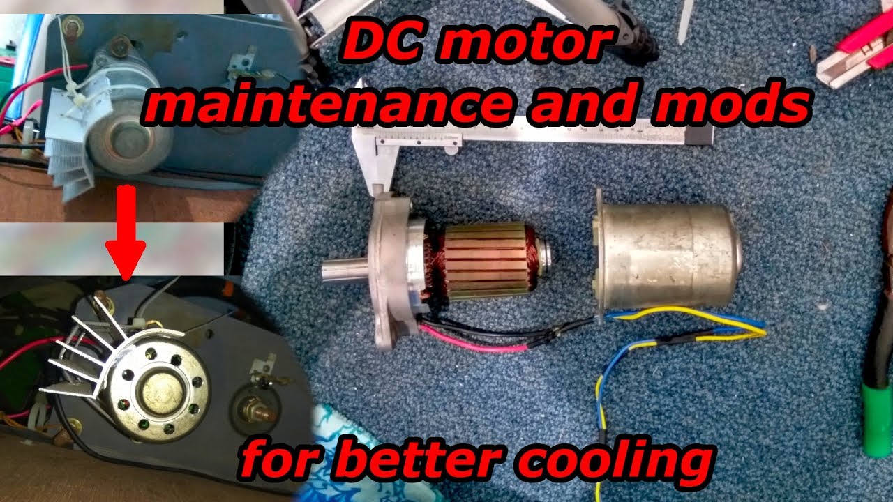 DC motor maintenance and mods after long term use for DIY FFB Steering Wheel