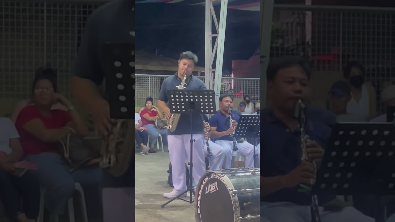 Sa Libis ng Nayon Solo for Alto Saxophone | Saysain Band 11 | Cupang Town Fiesta