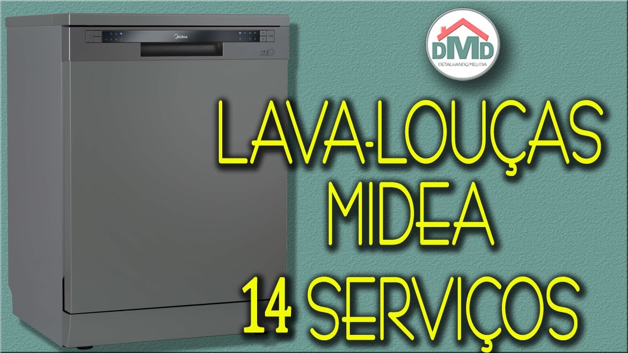 Unboxing Detalhado da Lava Louças Midea 14 Serviços DWA14S