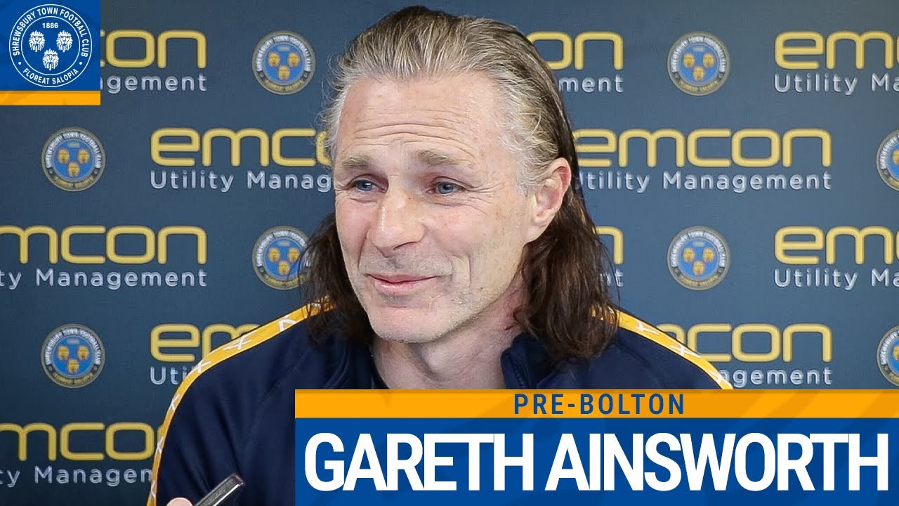 PRE-BOLTON | Gareth Ainsworth