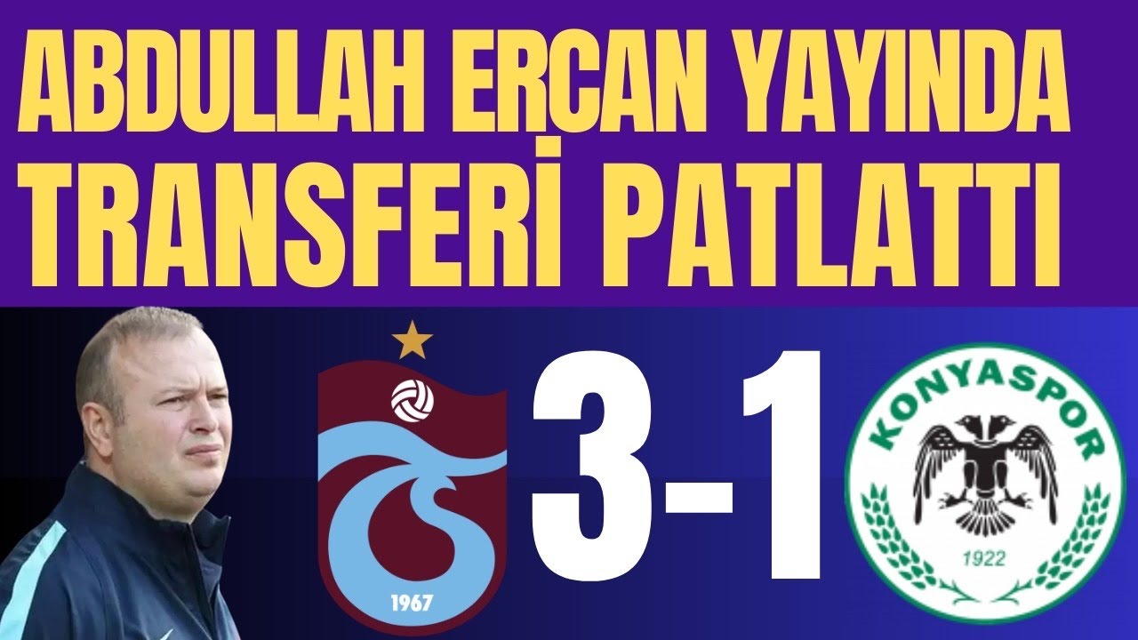 Abdullah Ercan Canlı Yayında Transferi Patlattı.