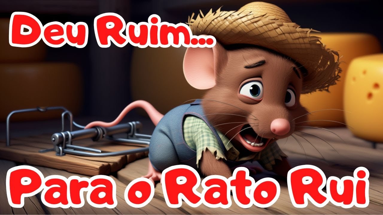 Deu Ruim para o Rato Rui 🐭💘 | Uma História Divertida de Amor e Confusões 🧀✨ | #318798
