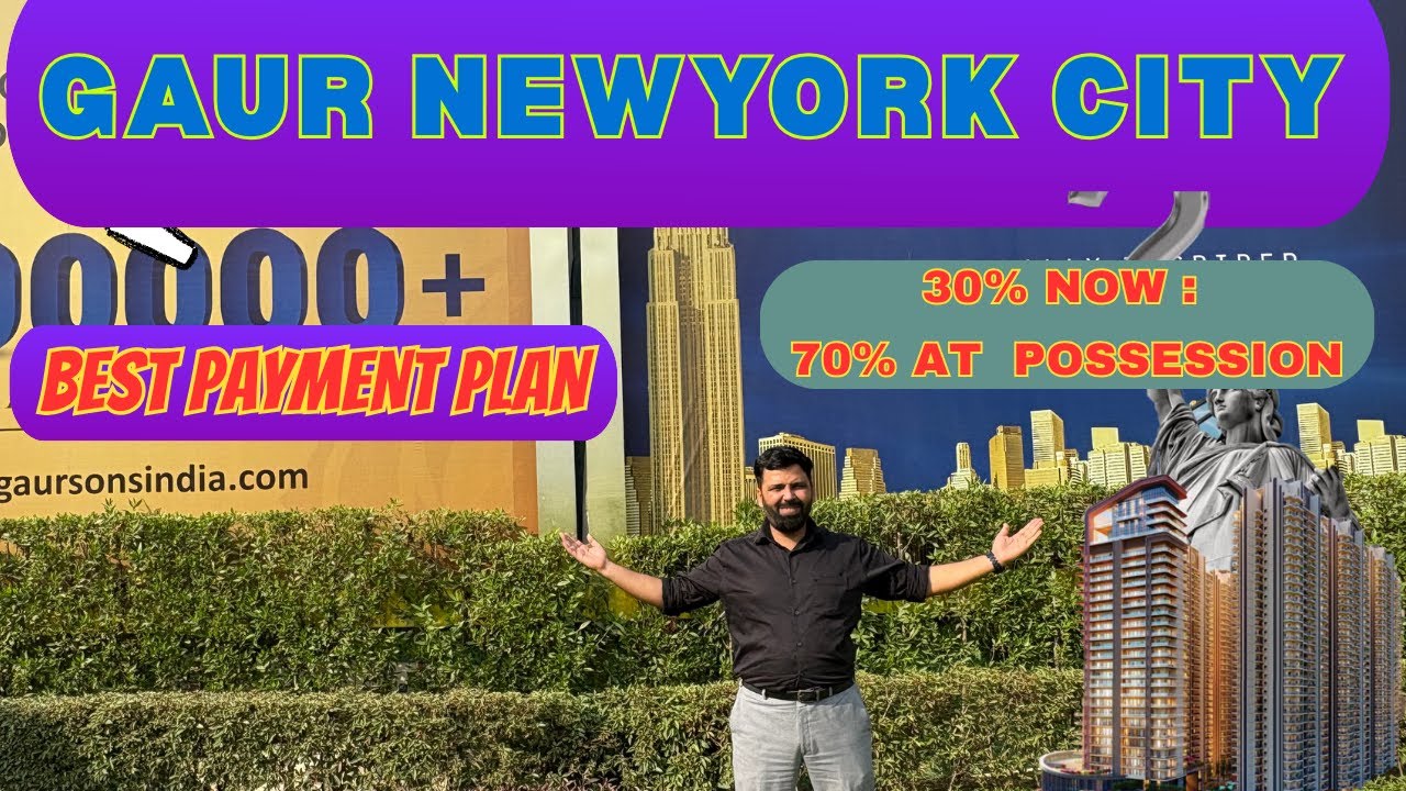 Gaur NYC: Pay 30% Now, Move In Later – 70% at Possession! Worth It? Starting ₹2.43 Cr