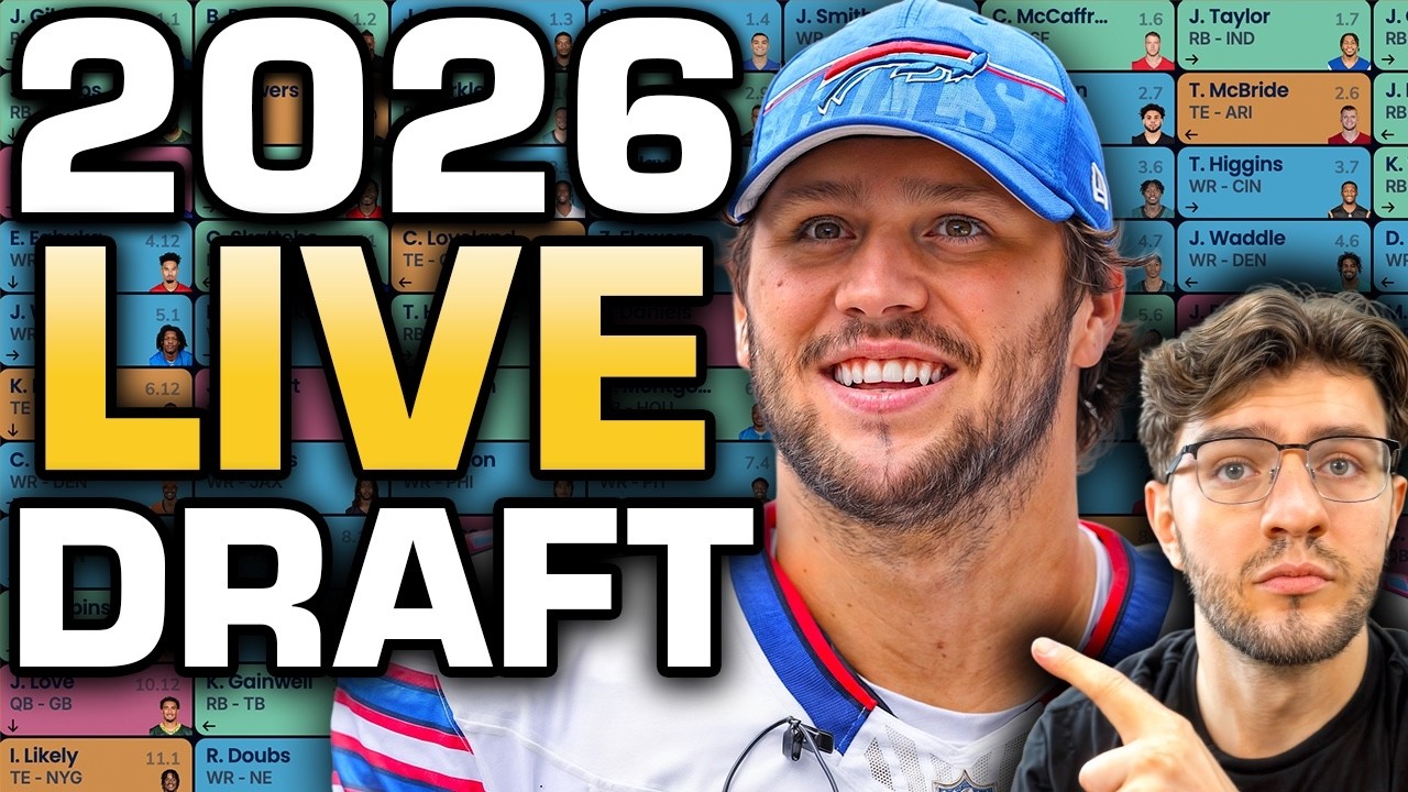 A Quick 2026 Fantasy Football Draft