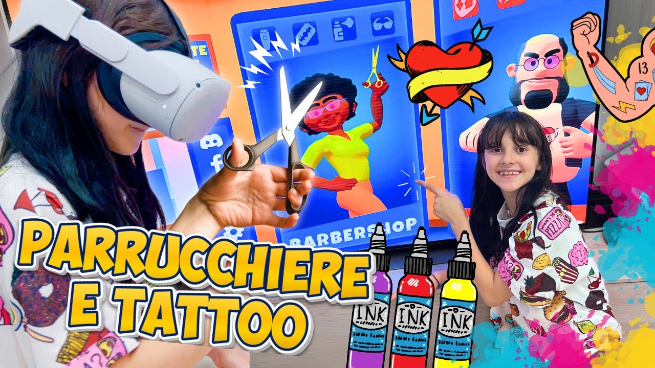 Alyssa Parrucchiera e Tatuaggi in VR!