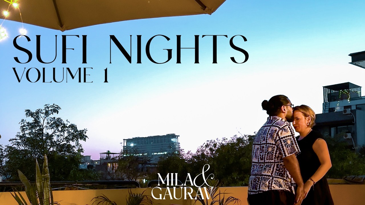 Musical-Acoustic-Sufi Evenings at our Little Terrace Garden | Mila & Gaurav