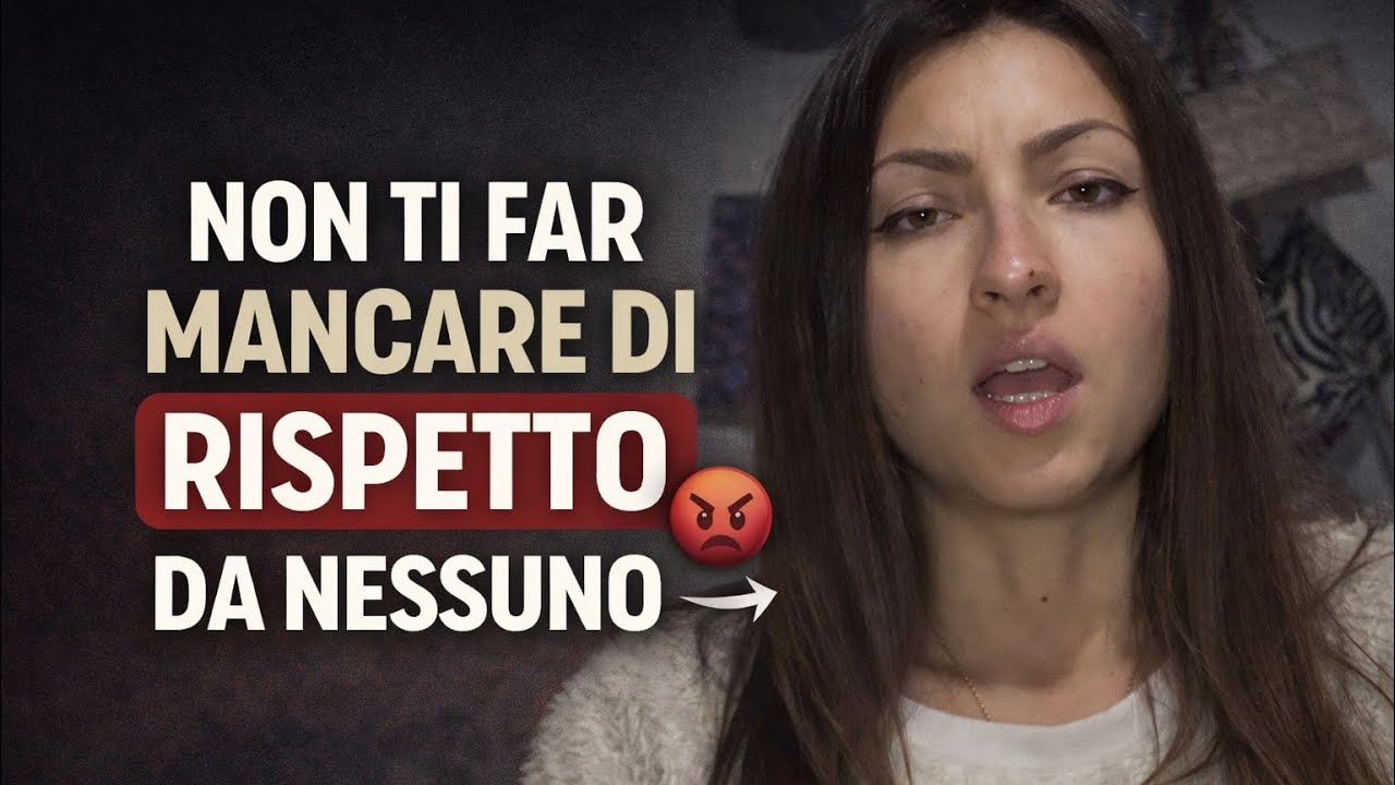 Se ti trattano così è perché inconsciamente glielo permetti