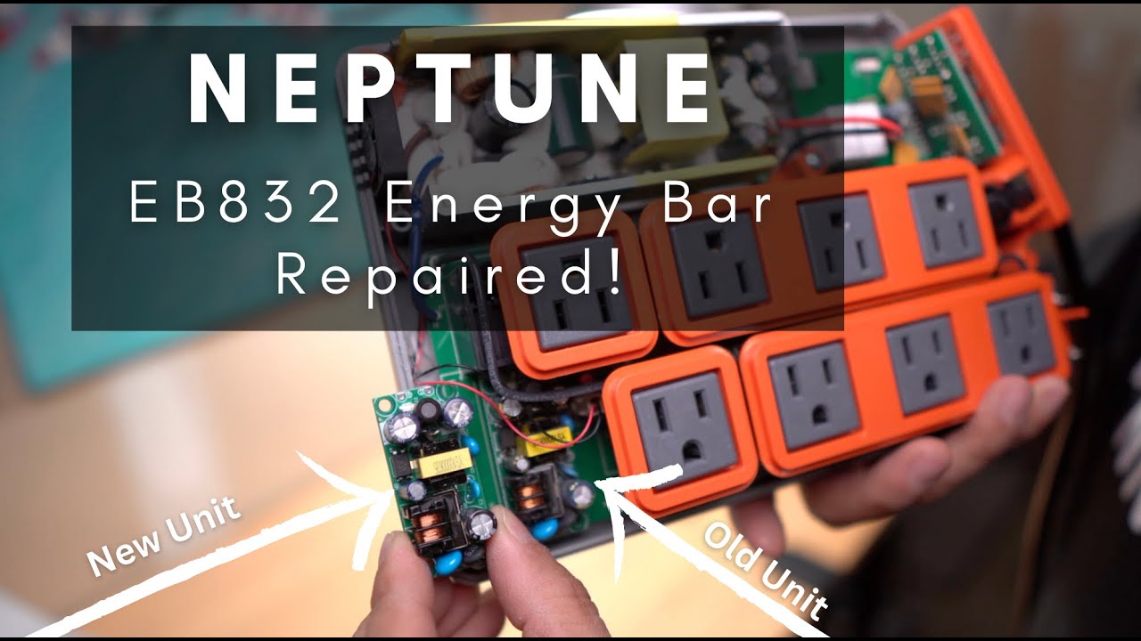 Neptune Energy Bar EB832 Repaired! Let me show you how.