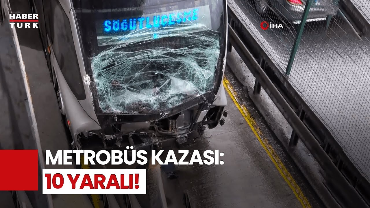 SON DAKİKA! Avcılar'da Metrobüs Kazası: Yaralılar Var