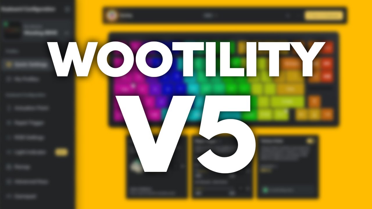 Начало работы с Wootility V5