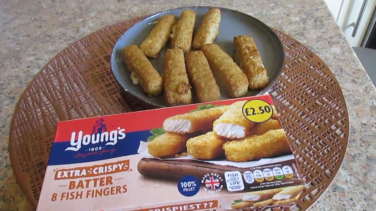 Youngs Extra Crispy Batter Fish Fingers - Farmfoods - &pound;1.69p - Food Review