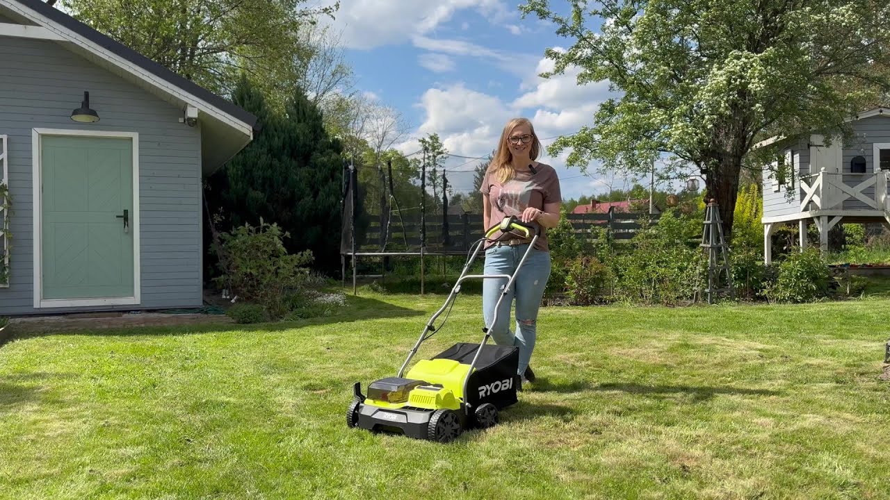 Wertykulator i areator bezszczotkowy RY18SFX35A 18V ONE+. Opinia Diany - Ambasadorki RYOBI