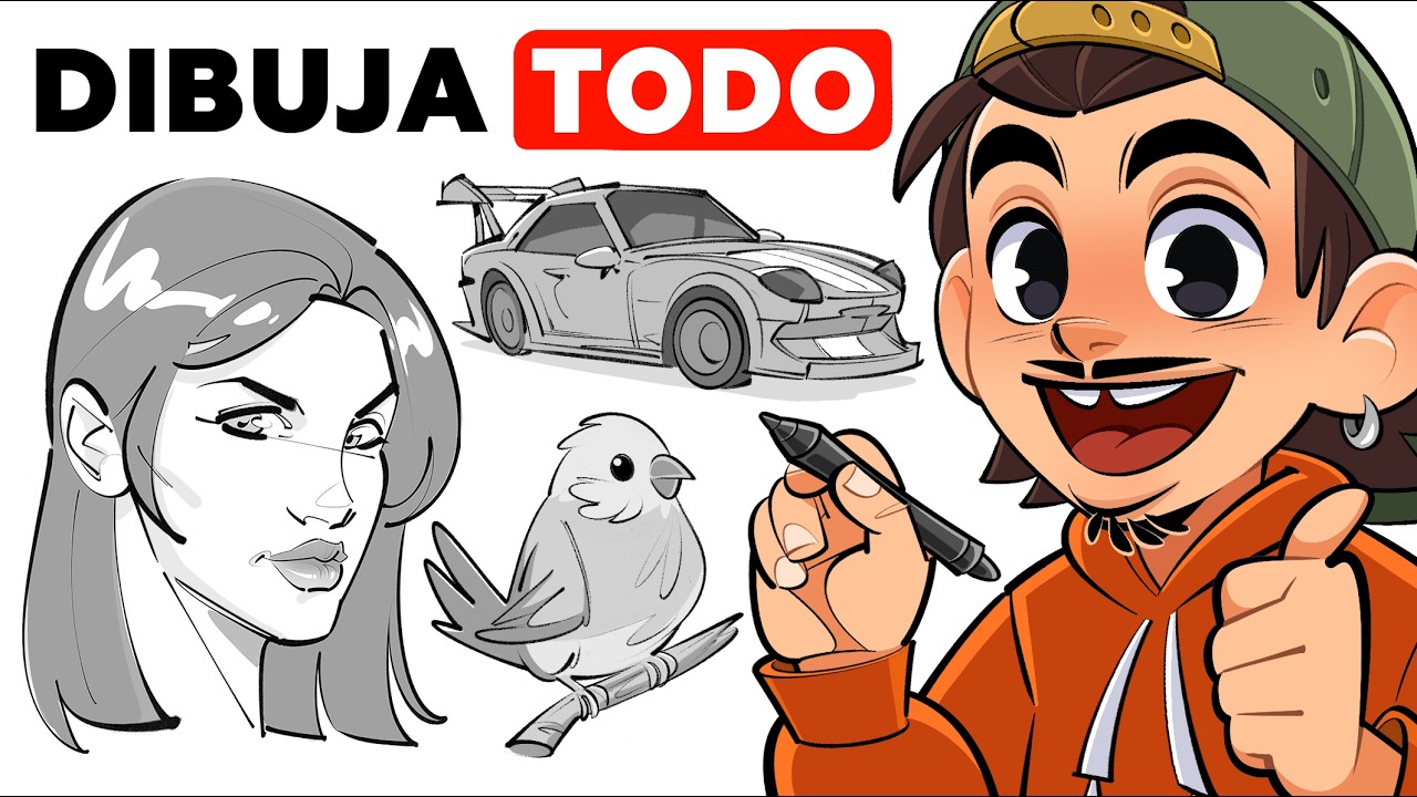 Domina ESTO y podr&aacute;s DIBUJAR TODO lo que quieras 🎨
