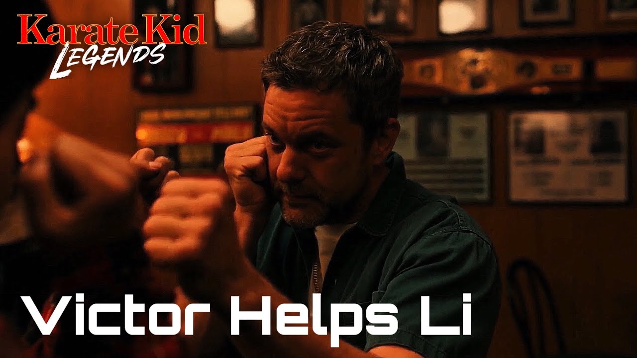Victor helps with Li&rsquo;s Black Eye | Karate Kid Legends 