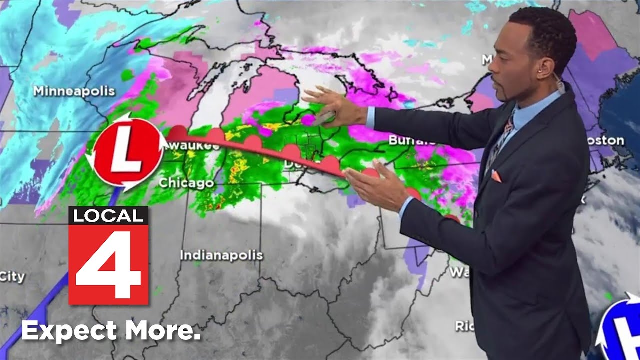 Metro Detroit weather forecast Dec. 28, 2025 -- 6 p.m. Update