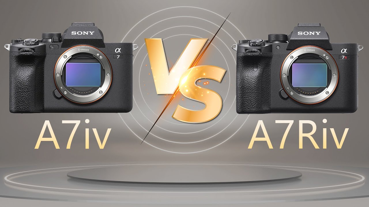 Camera Comparison : Sony A7r IV vs Sony A7IV