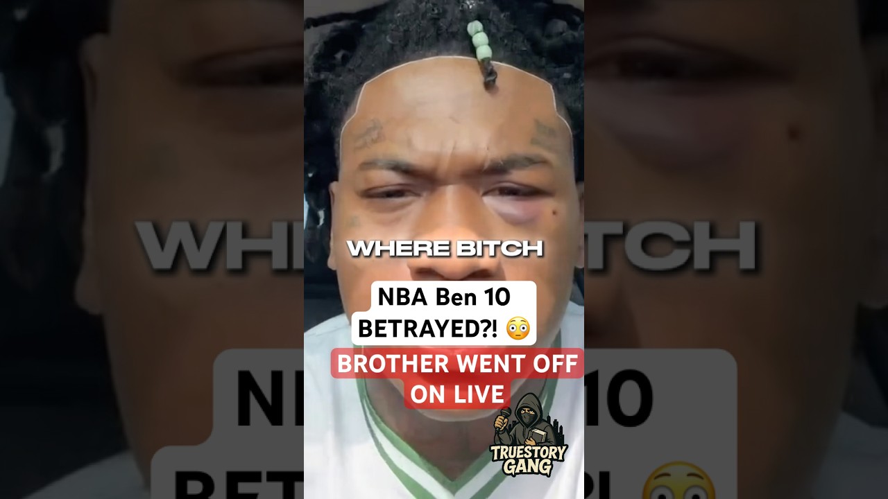 NBA Ben 10 Got a Black Eye and His Brother Snaps on Live, Fans Say NBA Crew Let It Happen! #viral