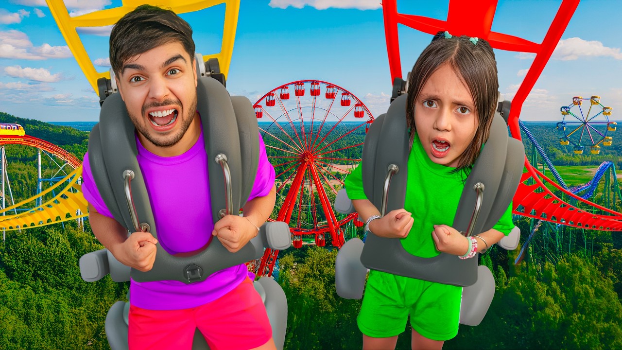 VIAJÉ a PARQUES de DIVERSIONES de UN SOLO COLOR