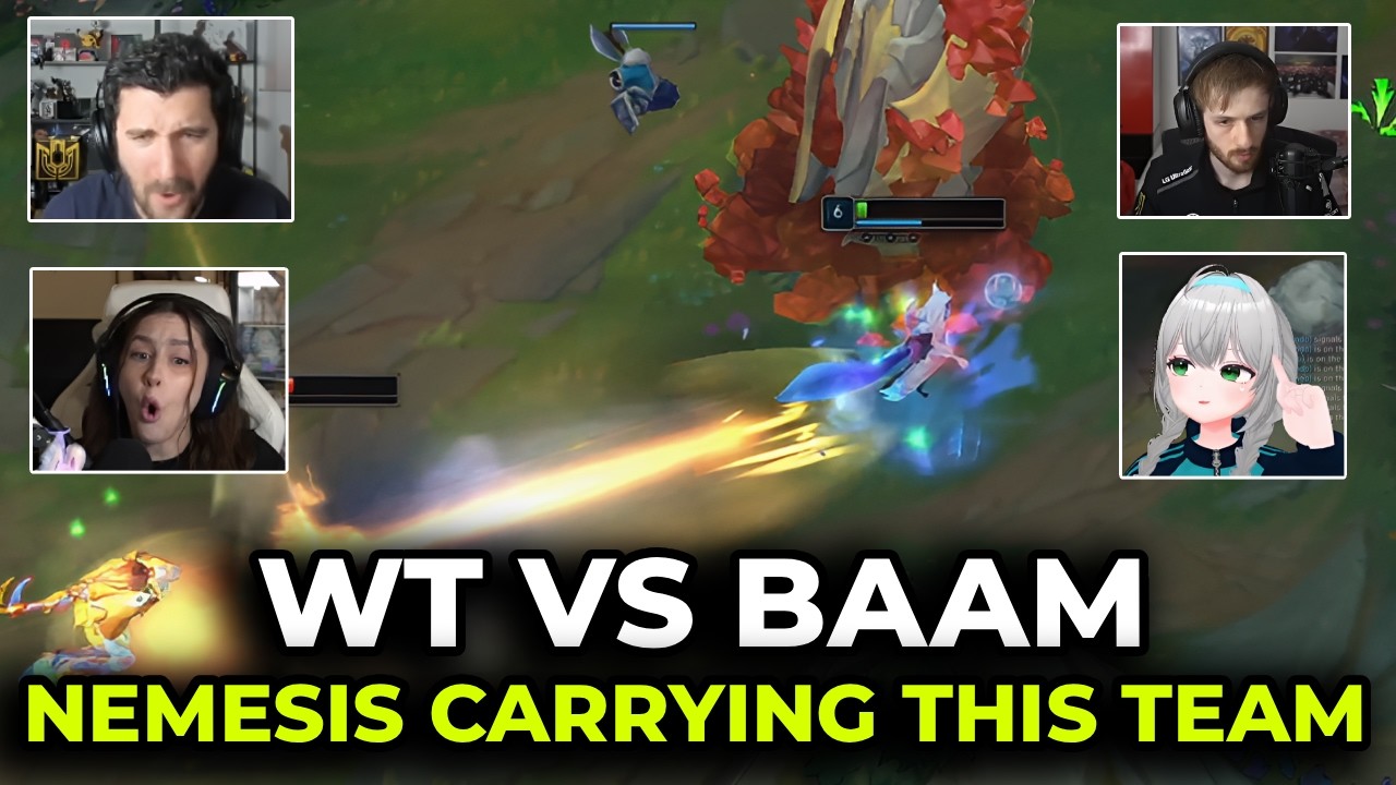 Streamers React to Witchcraft First Competitive Series | WT vs BAAM