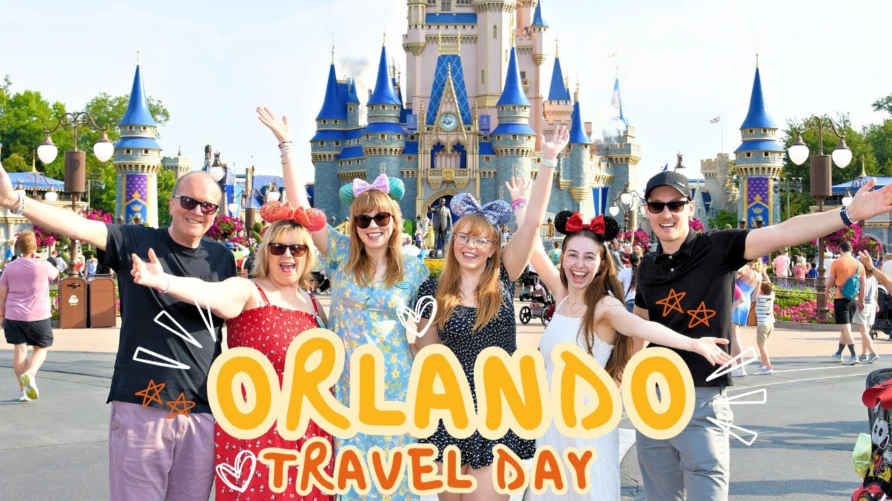 Super Excited Travel Day to Orlando, Florida! | Disney World Vlog | Day 1 | May 2024