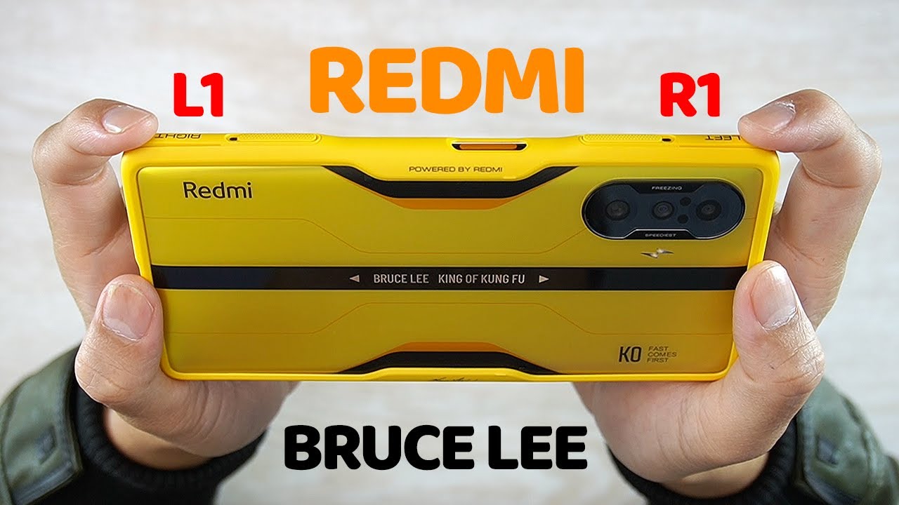 XIAOMI REDMI K40 BRUCE LEE 👊🏻💢💢🦶🏻Special Edition🔥