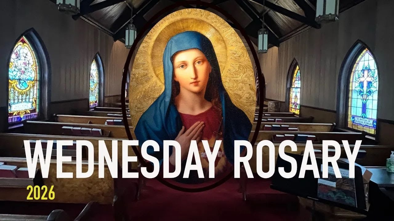 Pray the Holy Rosary Daily for Strength & Peace ❤️ WEDNESDAY ❤️