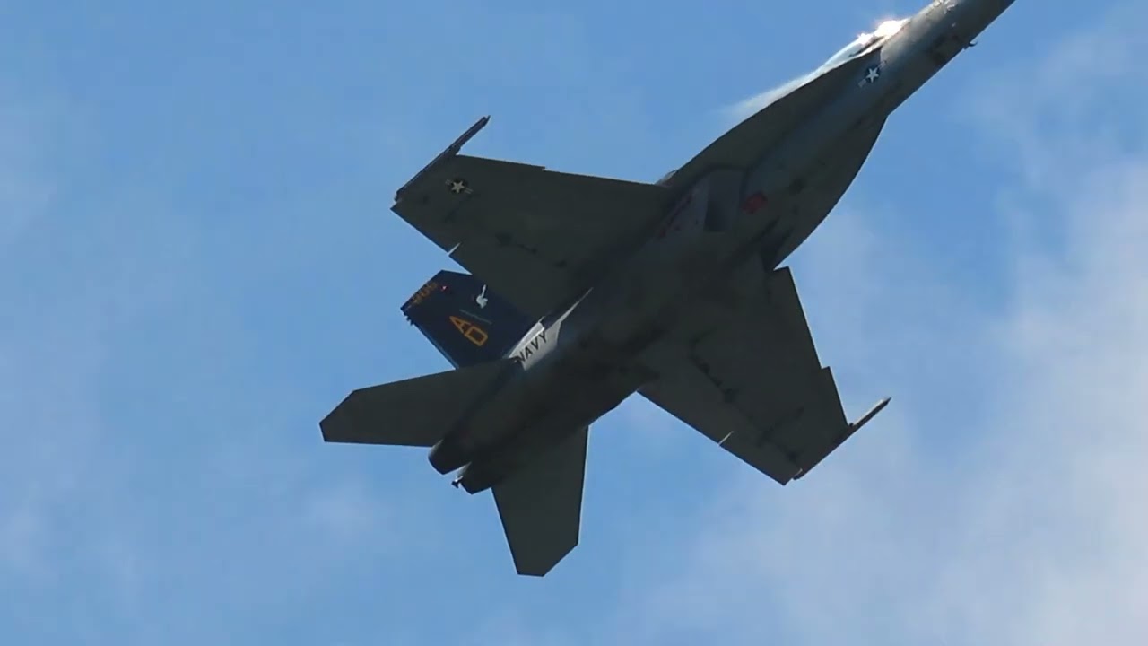 US Navy Rhino Demo Team 2024 NAS Oceana Air Show