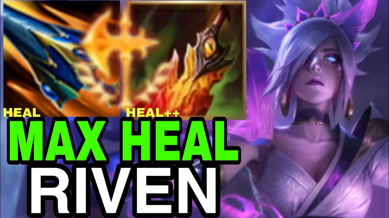 Wild Rift Jungle Riven - SPIRIT BLOSSOM RIVEN (Build & Runes) - QUADRAKILL Rank Gameplay