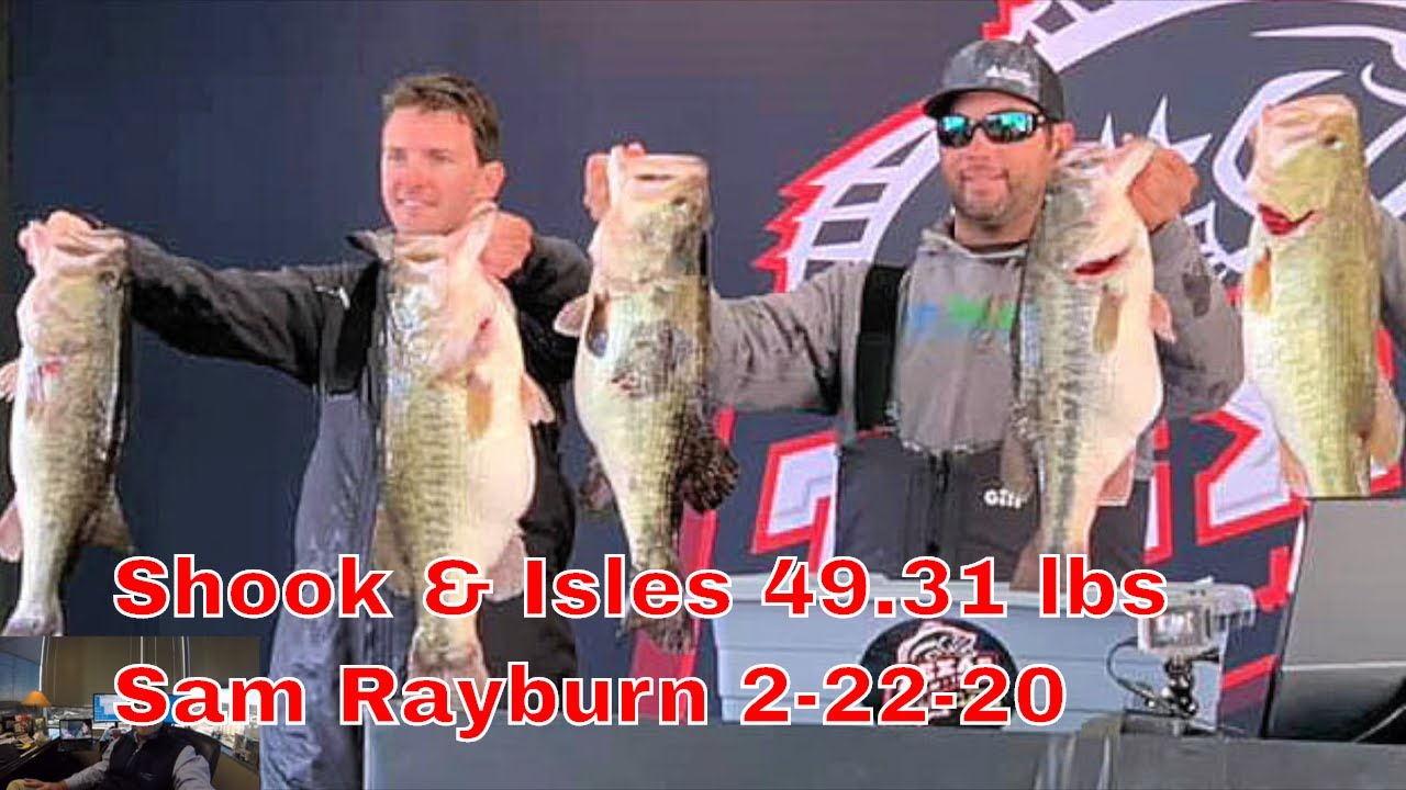 Record Setting 49.31 lb Stringer on Sam Rayburn Danny Iles & Brian Shook