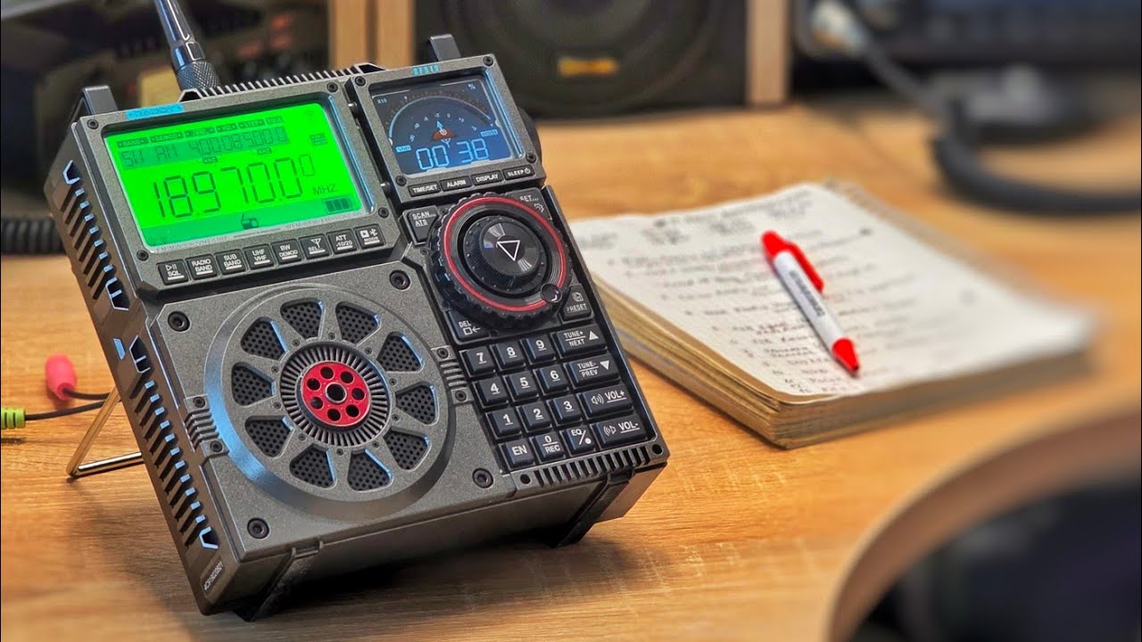 Прослушивание коротких волн с помощью широкополосного приемника Raddy RF-919