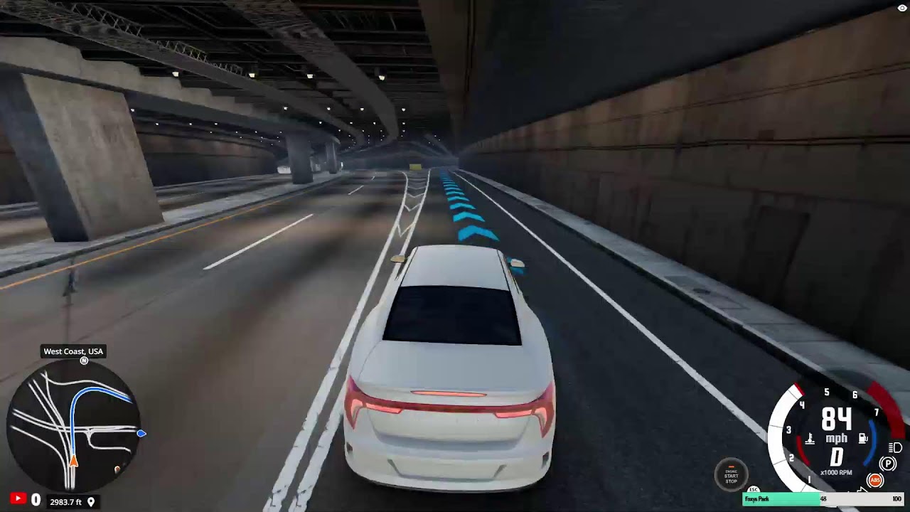 BeamNG.drive RLS Career Overhaul Mod Taxi Service on Hardcore Mode