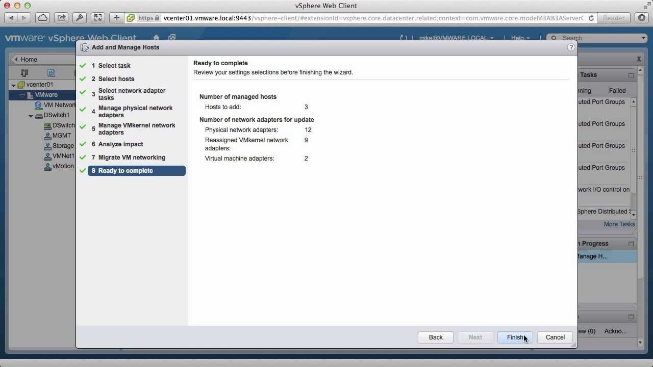 Part 2: Getting Starting with the VMware vSphere Distributed Switch