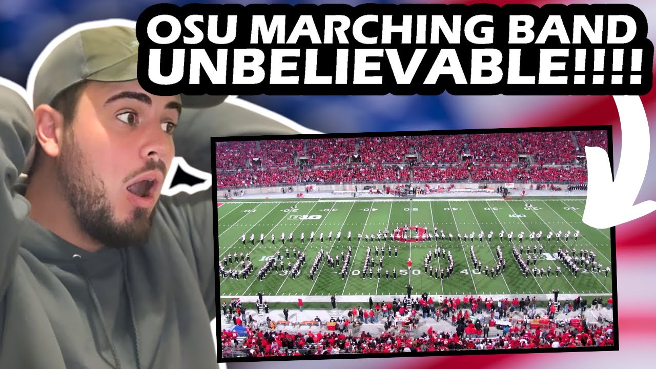South African Reacts: Ohio State Marching Band Video Game Half Time Show | I AM SHOCKED!!!