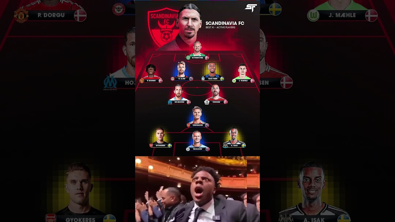 Zlatan&rsquo;s Legacy &ndash; Best Scandinavian XI (Active)
