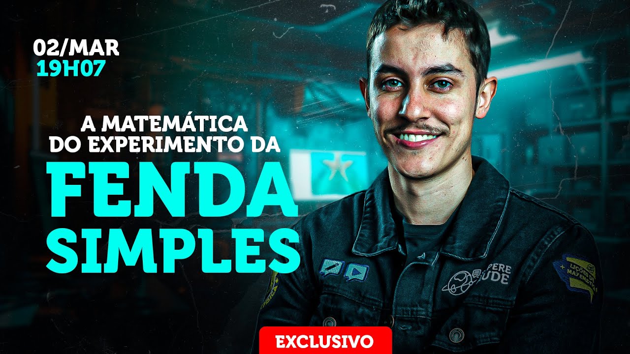 O experimento da FENDA SIMPLES (Difra&ccedil;&atilde;o para IME/ITA)