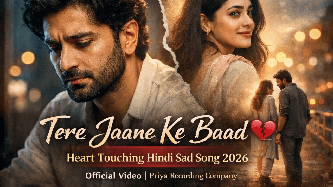 Tere Jaane Ke Baad 💔| Heart Touching Hindi Sad Song 2026 | Official Video | Priya Recording Company