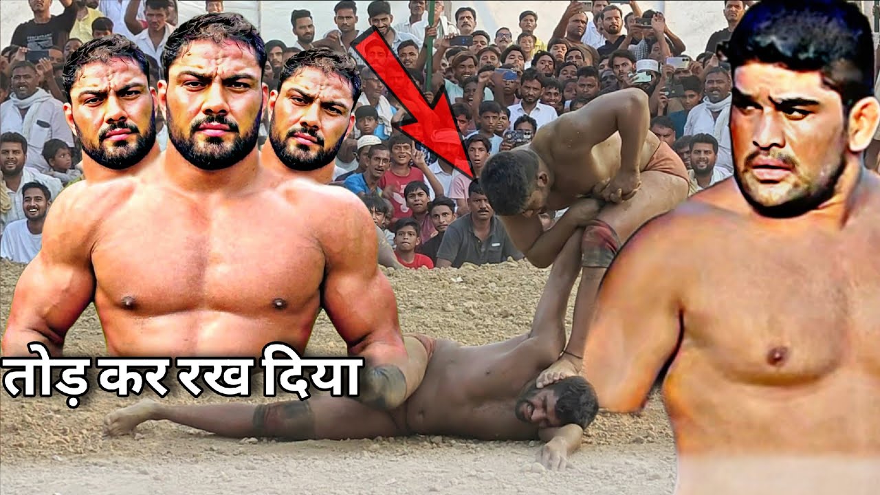 जावेद गनी को पूरी छूट कुछ भी करें!Javed Gani bsf jammu की कुश्ती,, javed pahalvan ki kushti dangal 
