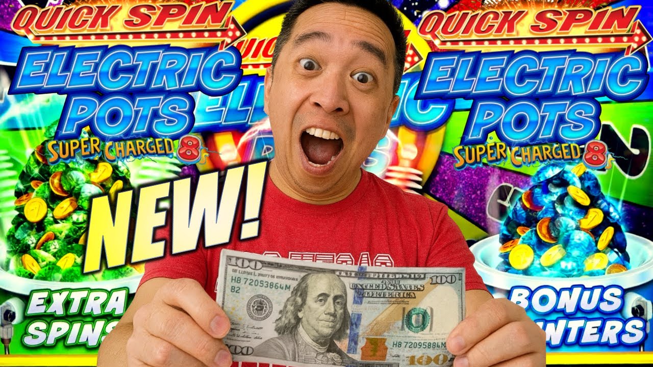 ★NEW SLOT!★ NEW AND IMPROVED!!? QUICK SPIN ELECTRIC POTS Slot Machine (AINSWORTH GAMING)