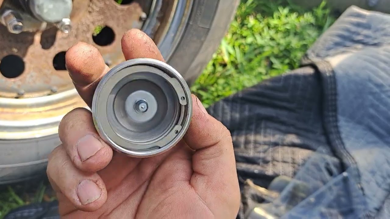 installing bearing buddy's on my trailer