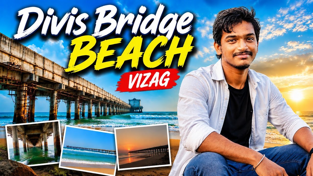 Divis Bridge Beach | డివిస్ బ్రిడ్జ్ బీచ్ | Chippada Village | Vizag | Travel Vlogs | Telugu Vlogs |