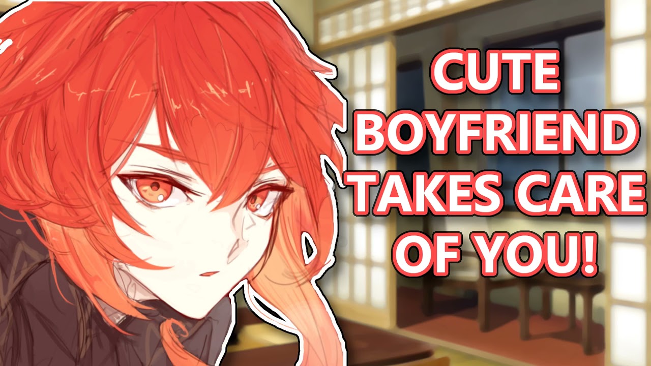 Cute Boyfriend Takes Care Of You!(M4F)(ASMR)(Sick Listener)(Fluffy)(Come here)(Snuggles)
