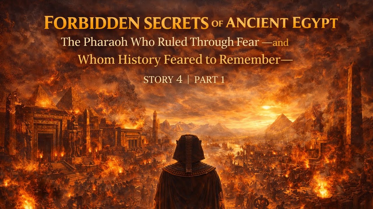  Egypt's Forbidden SecretsThe Pharaoh Who Ruled Through Fear and Whose Memory History FearedStory 4 