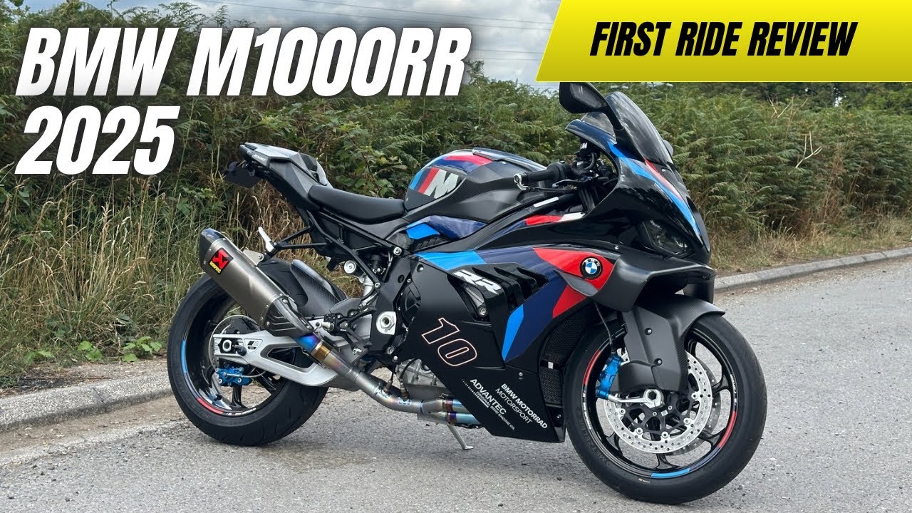 2025 BMW M1000rr first ride review | £40K of craziness!