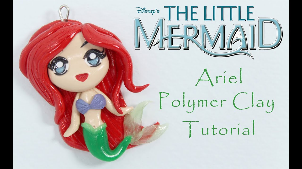 Little Mermaid Ariel Polymer Clay Tutorial